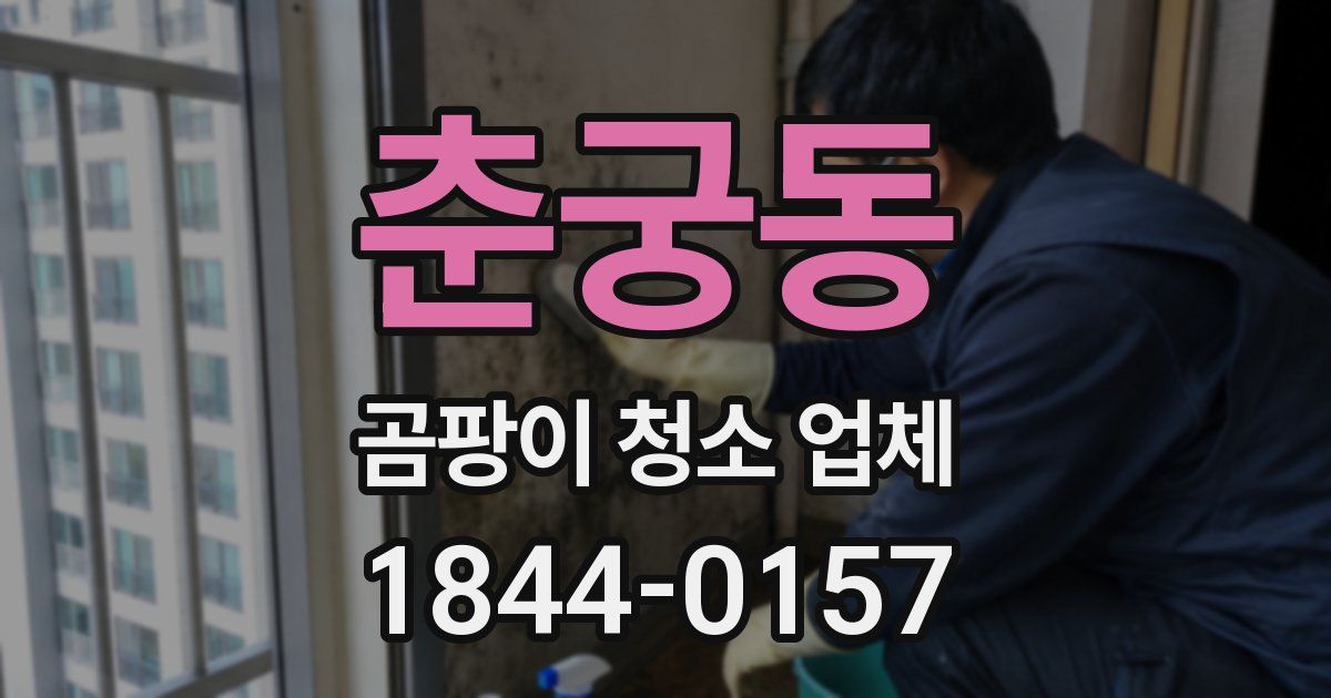 춘궁동 곰팡이 청소 업체