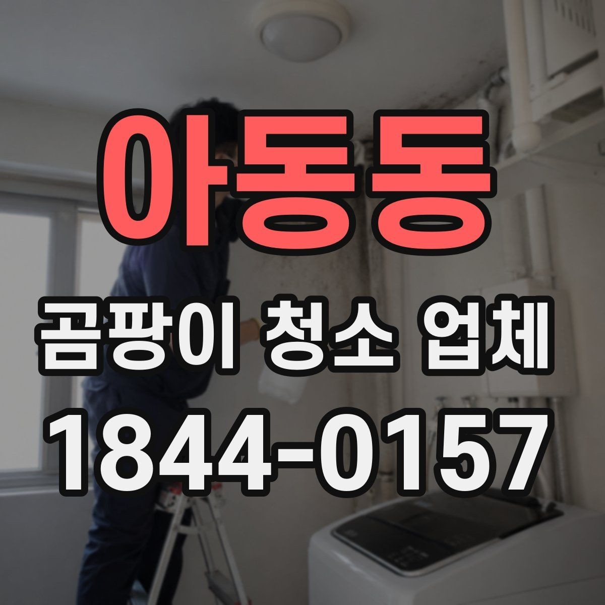 아동동 곰팡이 청소 업체 작업 전후 비교 사진으로 보는 변화