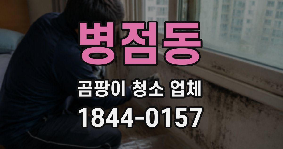 병점동 곰팡이 청소 업체