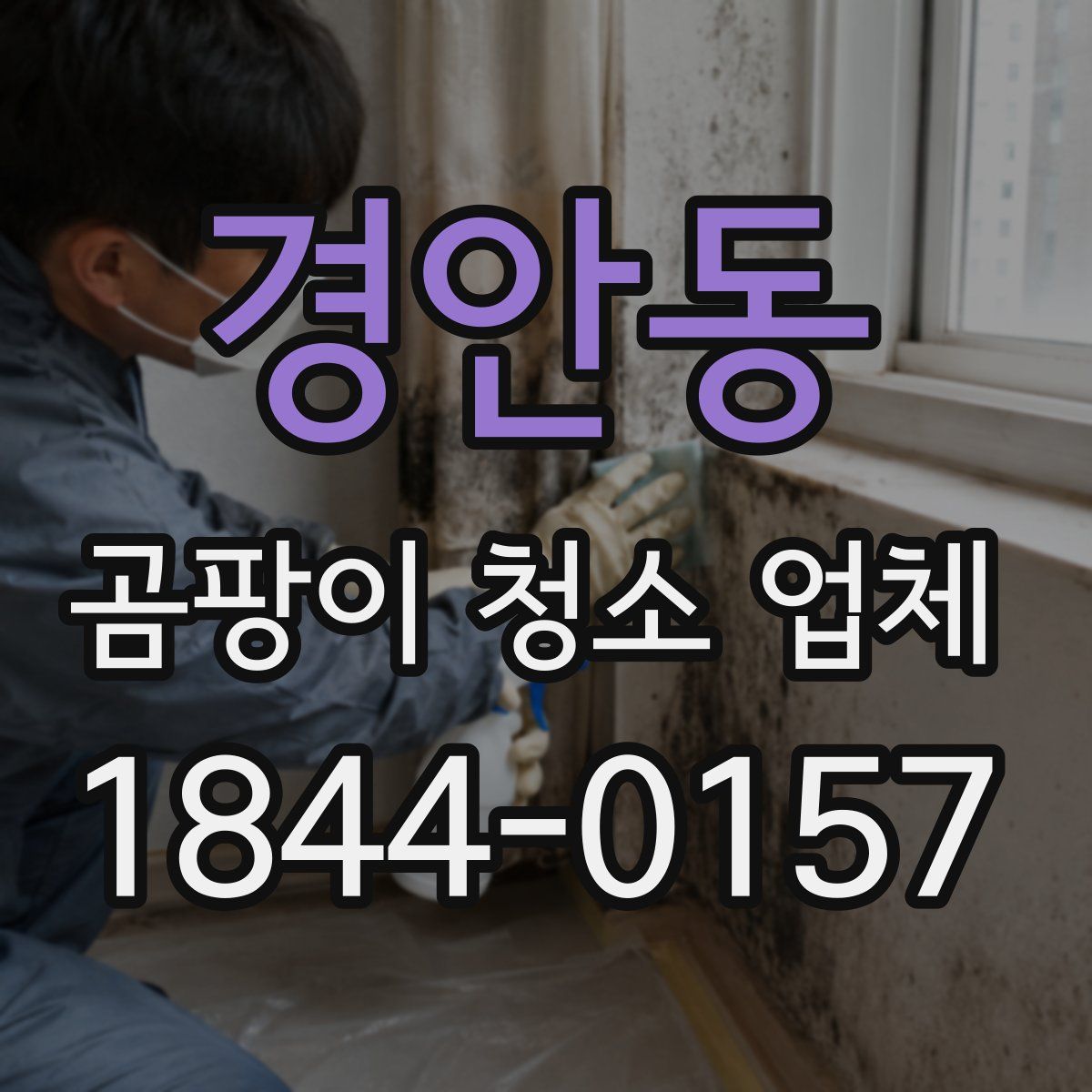 경안동 곰팡이 청소 업체