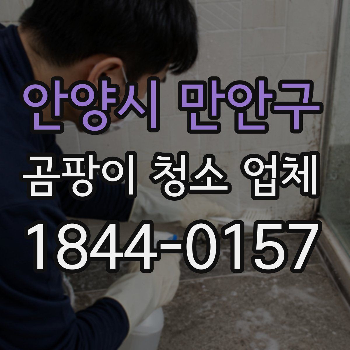 안양시 만안구 곰팡이 청소 업체