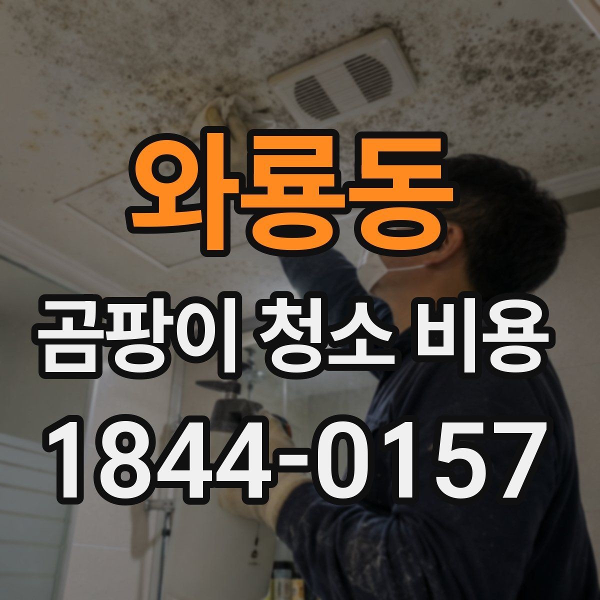 와룡동 곰팡이 청소 비용 침실 오염이 심할 때 점검 순서