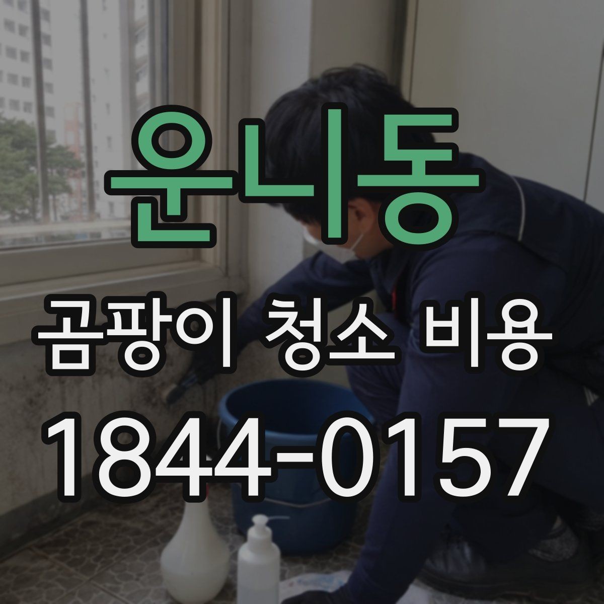 운니동 곰팡이 청소 비용 장비 사용 시 인건비가 달라지는 기준
