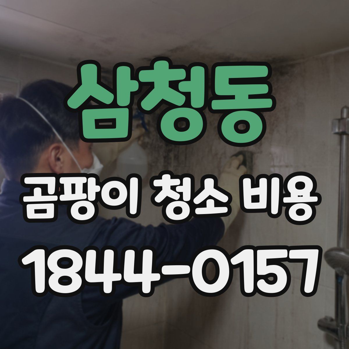 삼청동 곰팡이 청소 비용