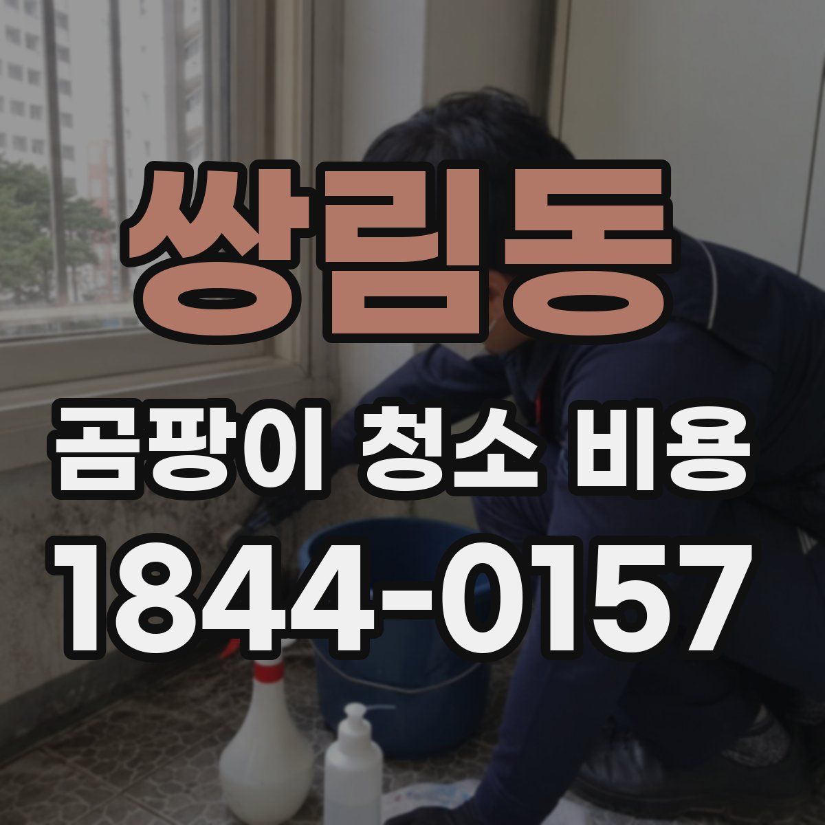 쌍림동 곰팡이 청소 비용