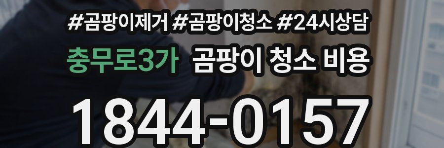 충무로3가 곰팡이 청소 비용