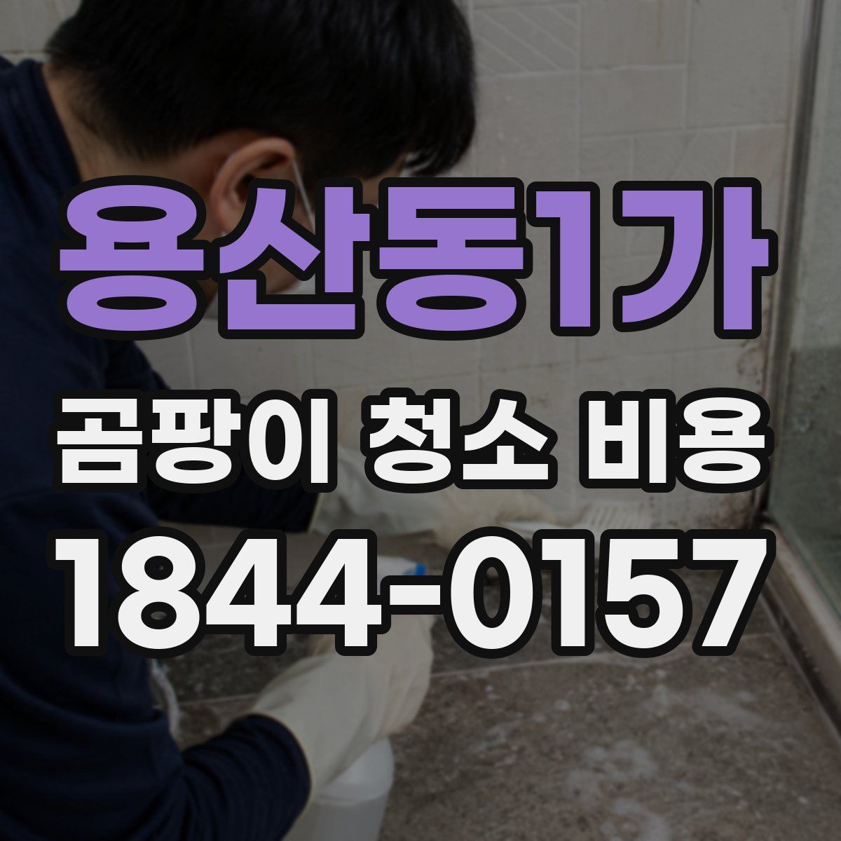 용산동1가 곰팡이 청소 비용