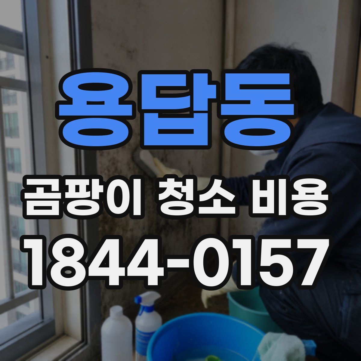 용답동 곰팡이 청소 비용