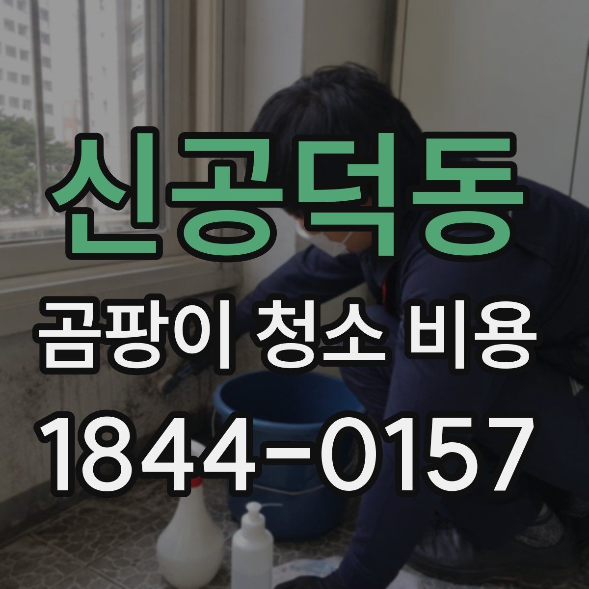 신공덕동 곰팡이 청소 비용 부분 작업이 가능한 현장 조건
