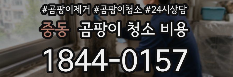 중동 곰팡이 청소 비용