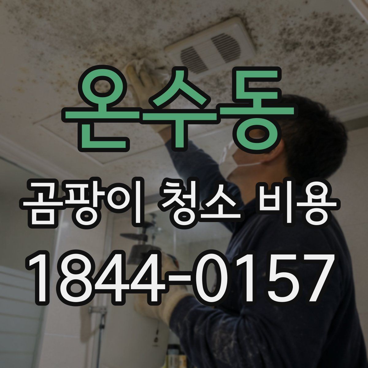 온수동 곰팡이 청소 비용 결로 개선 없이 청소만 했을 때 생기는 문제