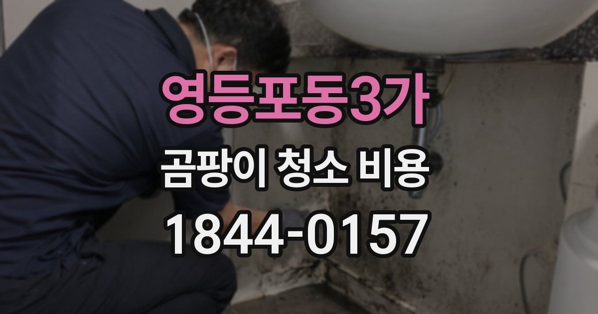 영등포동3가 곰팡이 청소 비용