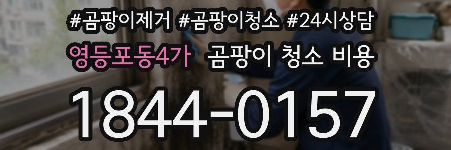 영등포동4가 곰팡이 청소 비용