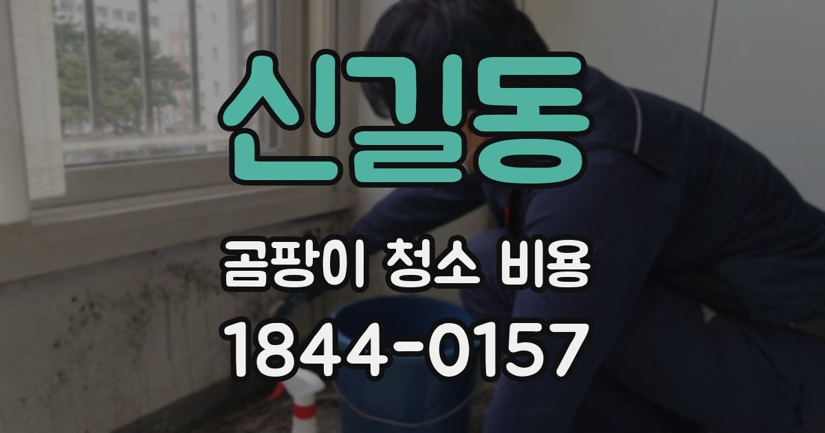 신길동 곰팡이 청소 비용