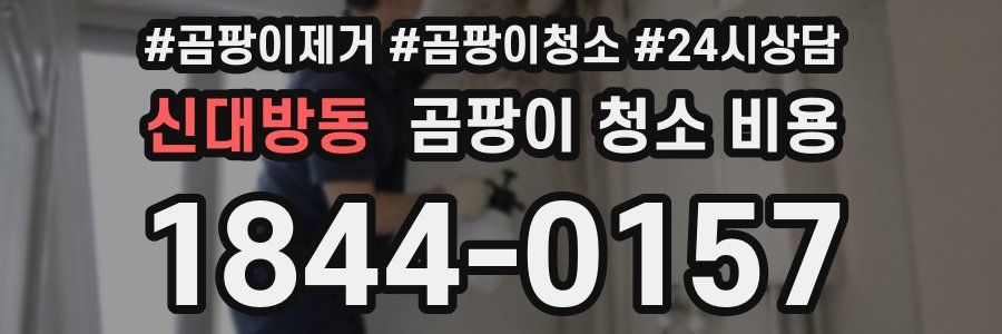 신대방동 곰팡이 청소 비용