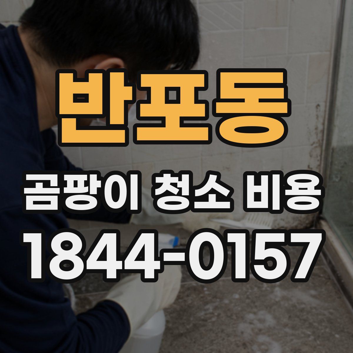 반포동 곰팡이 청소 비용