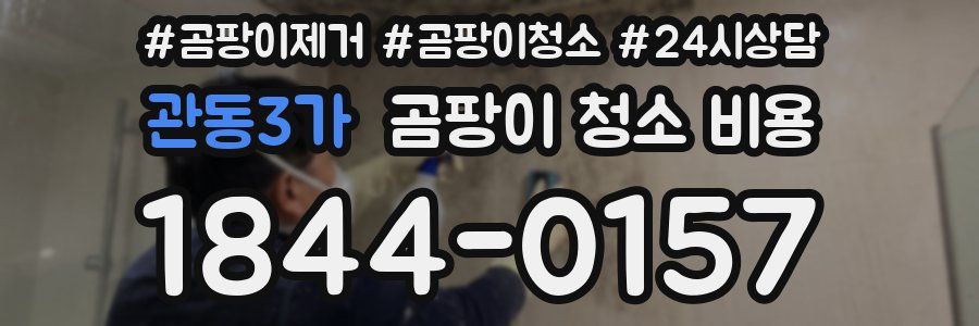 관동3가 곰팡이 청소 비용
