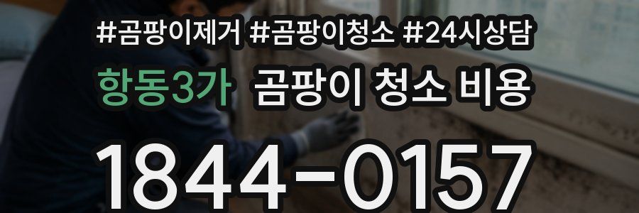항동3가 곰팡이 청소 비용