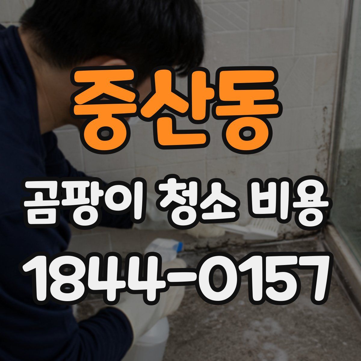 중산동 곰팡이 청소 비용