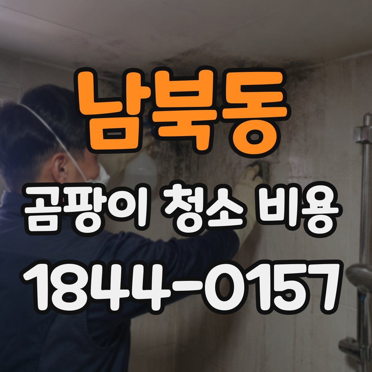 남북동 곰팡이 청소 비용