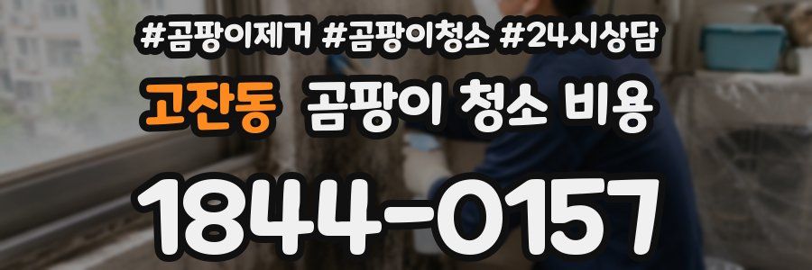 고잔동 곰팡이 청소 비용