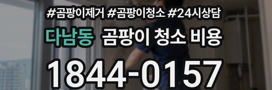 다남동 곰팡이 청소 비용