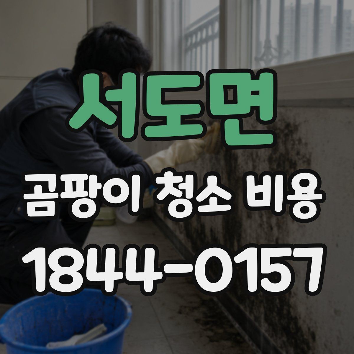 서도면 곰팡이 청소 비용 베란다 결로가 넓게 퍼졌을 때 확인할 것