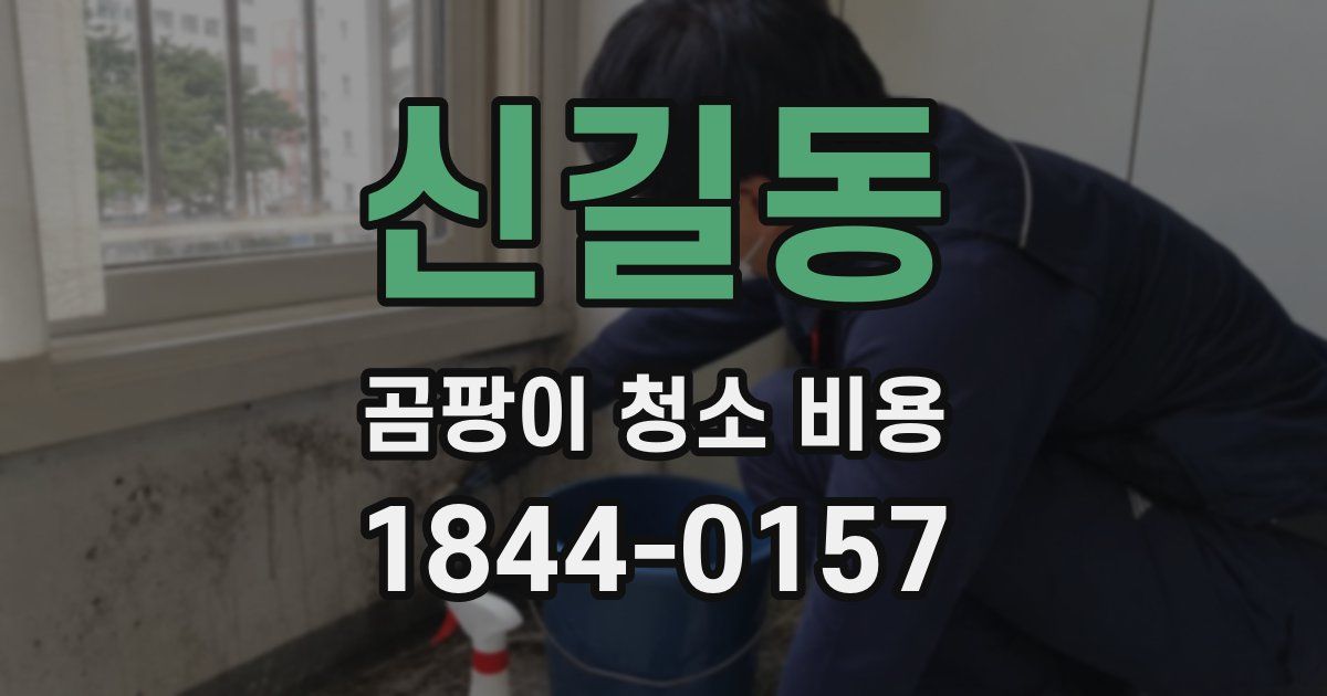 신길동 곰팡이 청소 비용