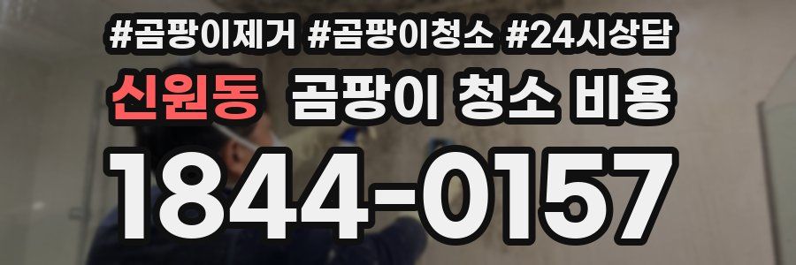 신원동 곰팡이 청소 비용