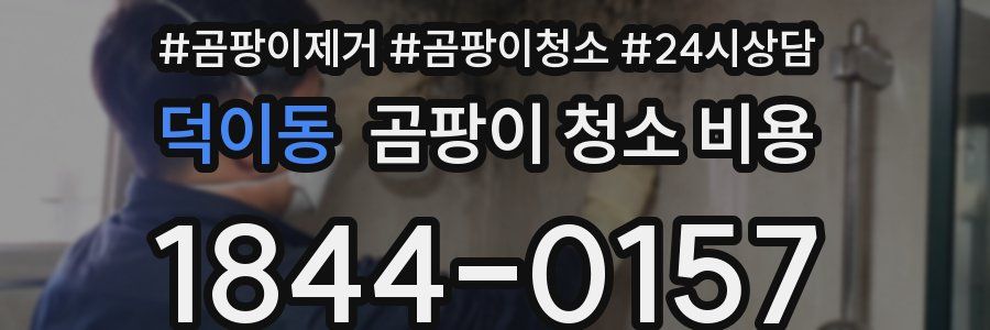 덕이동 곰팡이 청소 비용