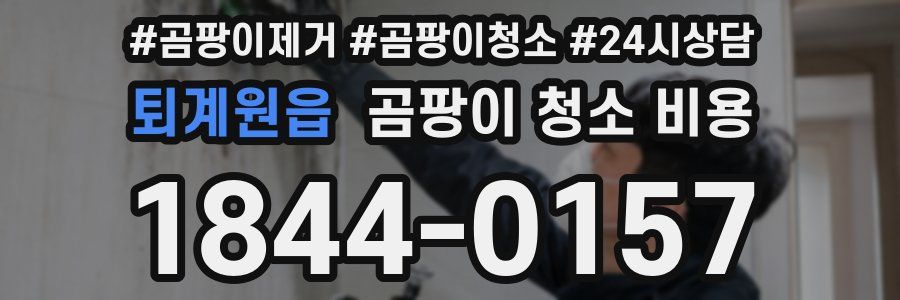 퇴계원읍 곰팡이 청소 비용