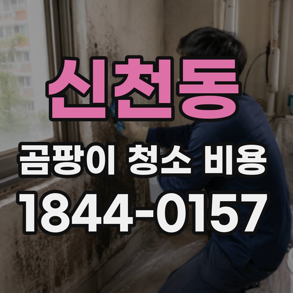 신천동 곰팡이 청소 비용