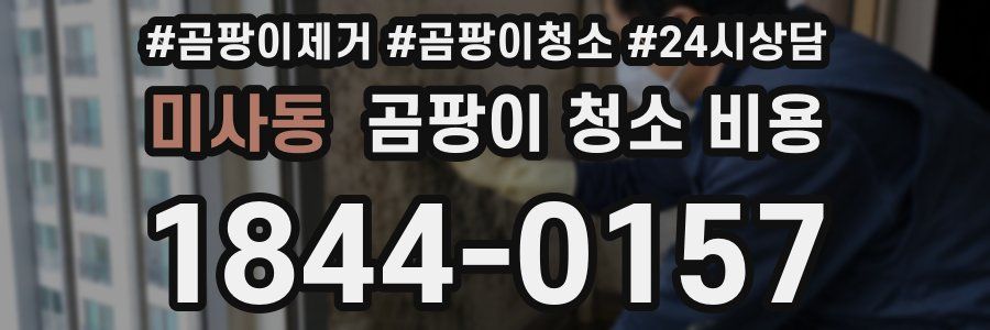 미사동 곰팡이 청소 비용