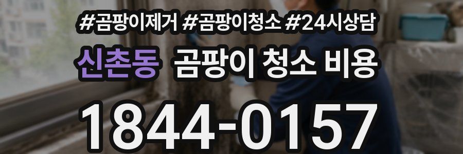 신촌동 곰팡이 청소 비용