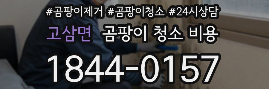 고삼면 곰팡이 청소 비용
