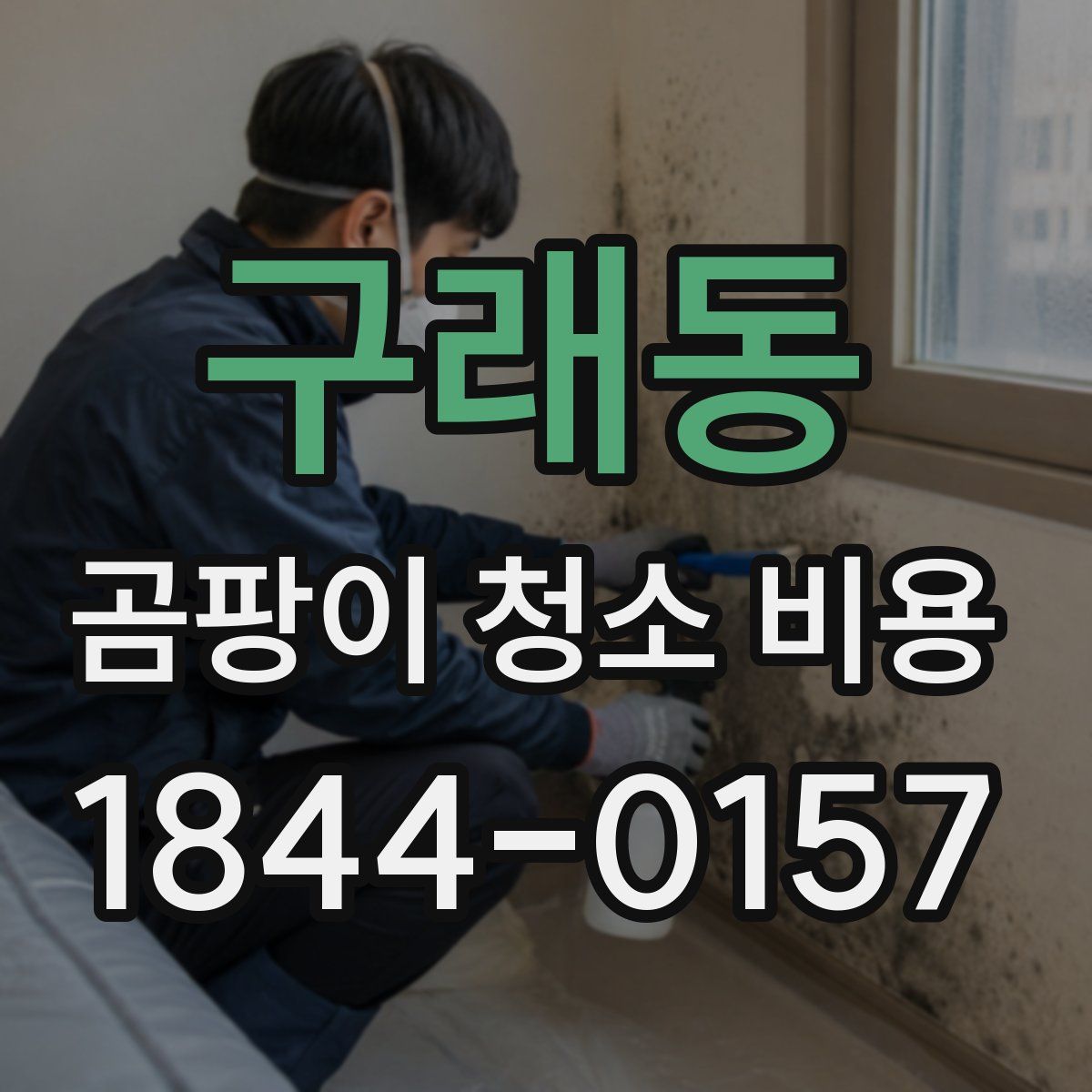 구래동 곰팡이 청소 비용