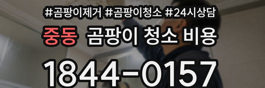중동 곰팡이 청소 비용