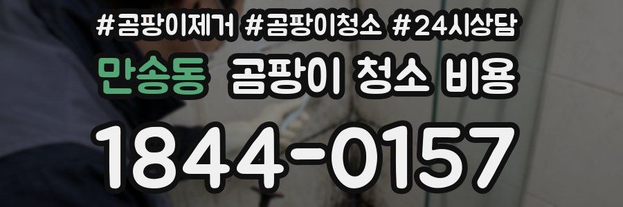 만송동 곰팡이 청소 비용
