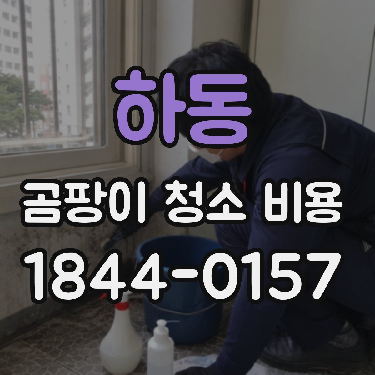 하동 곰팡이 청소 비용