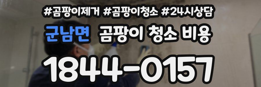 군남면 곰팡이 청소 비용