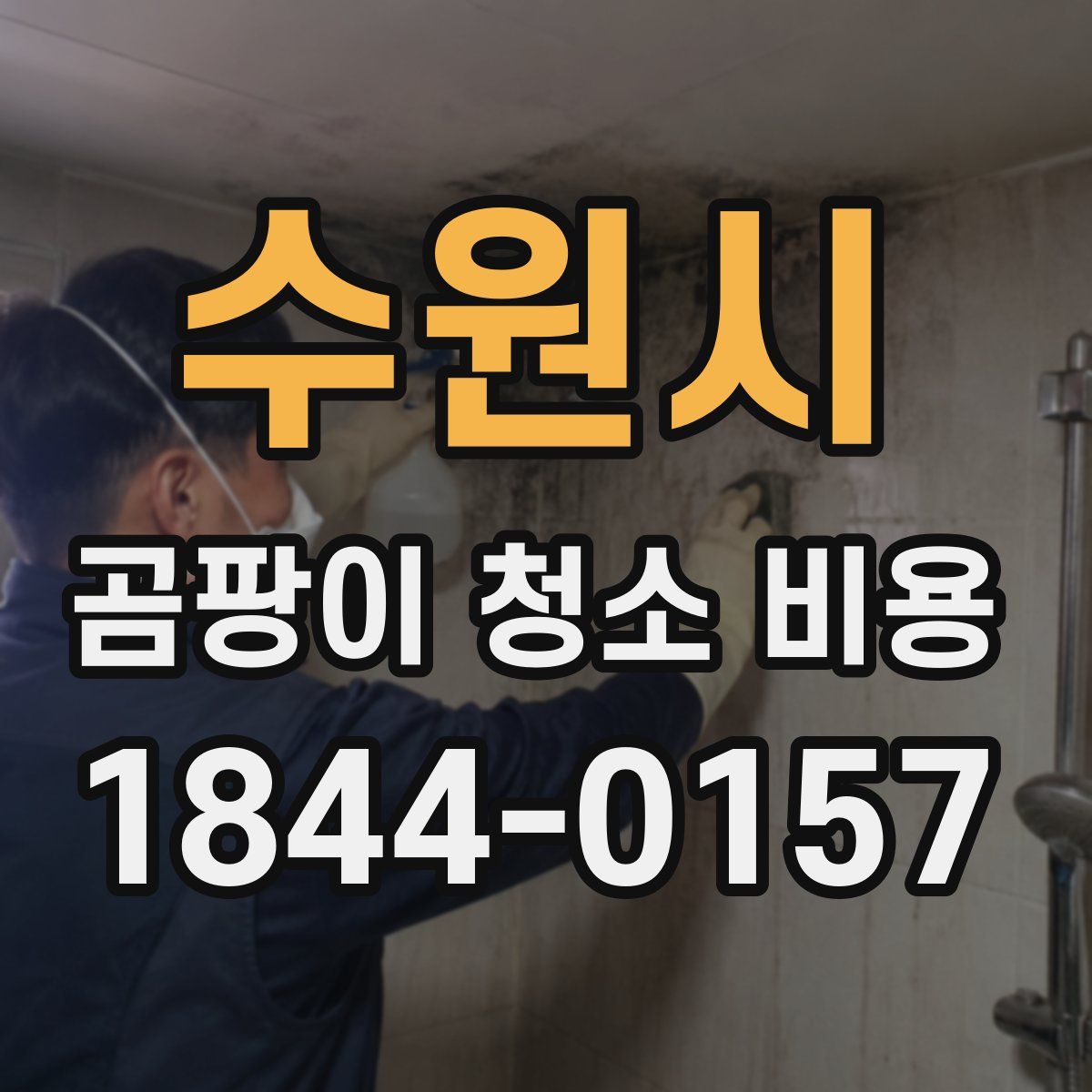 수원시 곰팡이 청소 비용