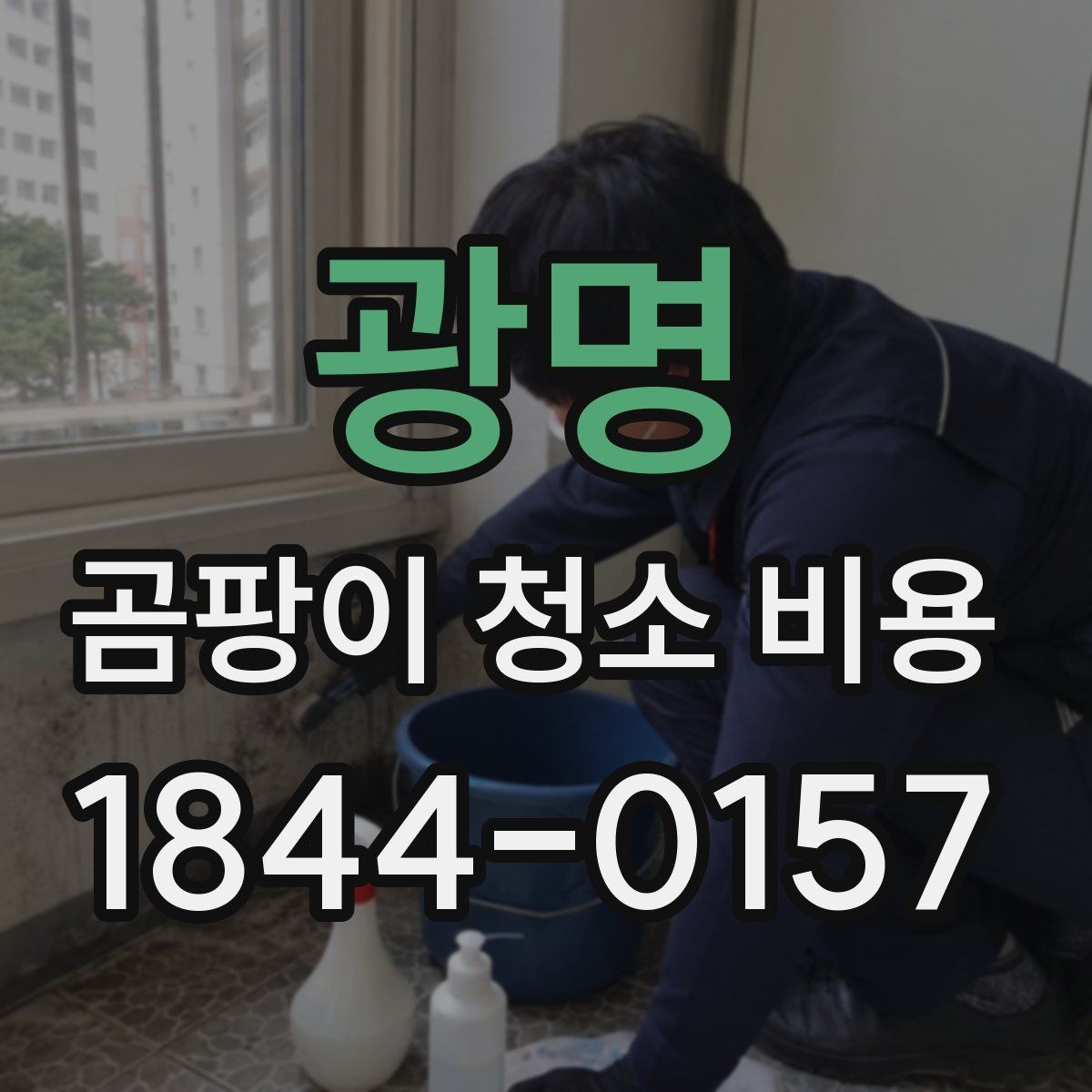 광명 곰팡이 청소 비용 누수 흔적이 있으면 견적이 달라질까
