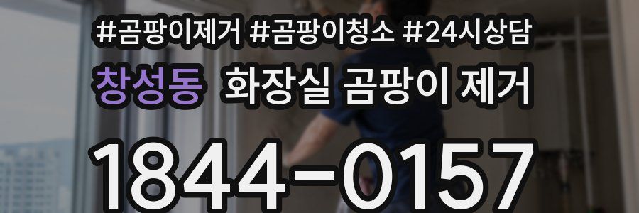 창성동 화장실 곰팡이 제거