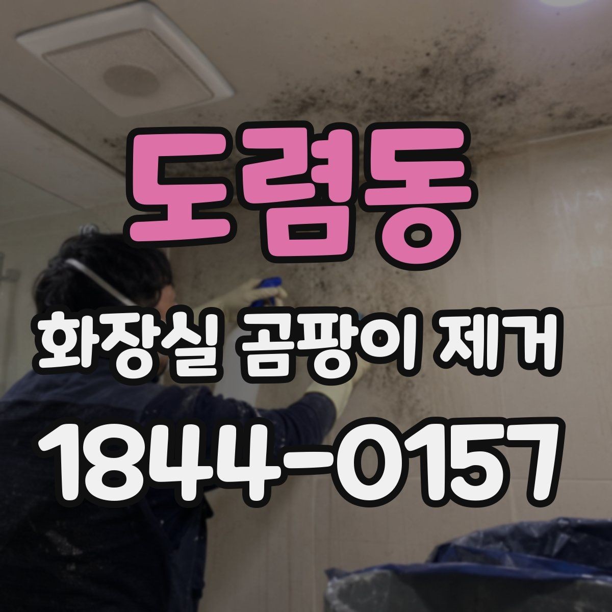 도렴동 화장실 곰팡이 제거 전후 차이를 사진으로 남기는 이유