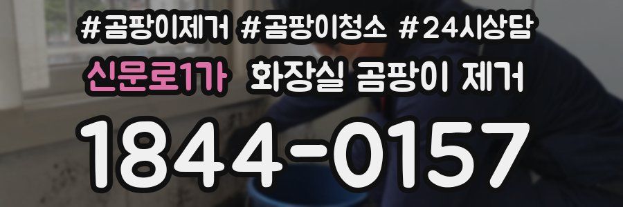 신문로1가 화장실 곰팡이 제거