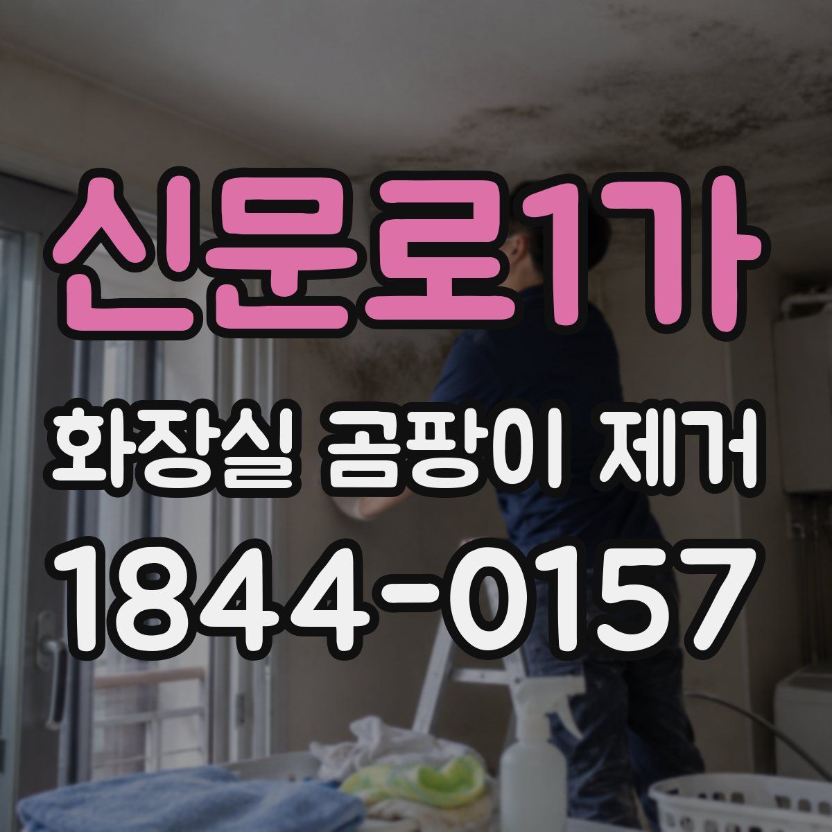 신문로1가 화장실 곰팡이 제거