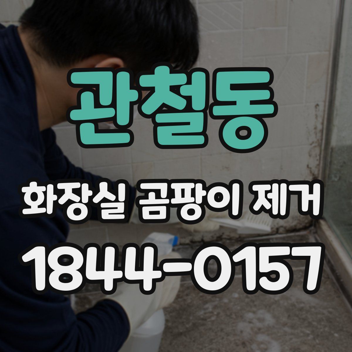 관철동 화장실 곰팡이 제거