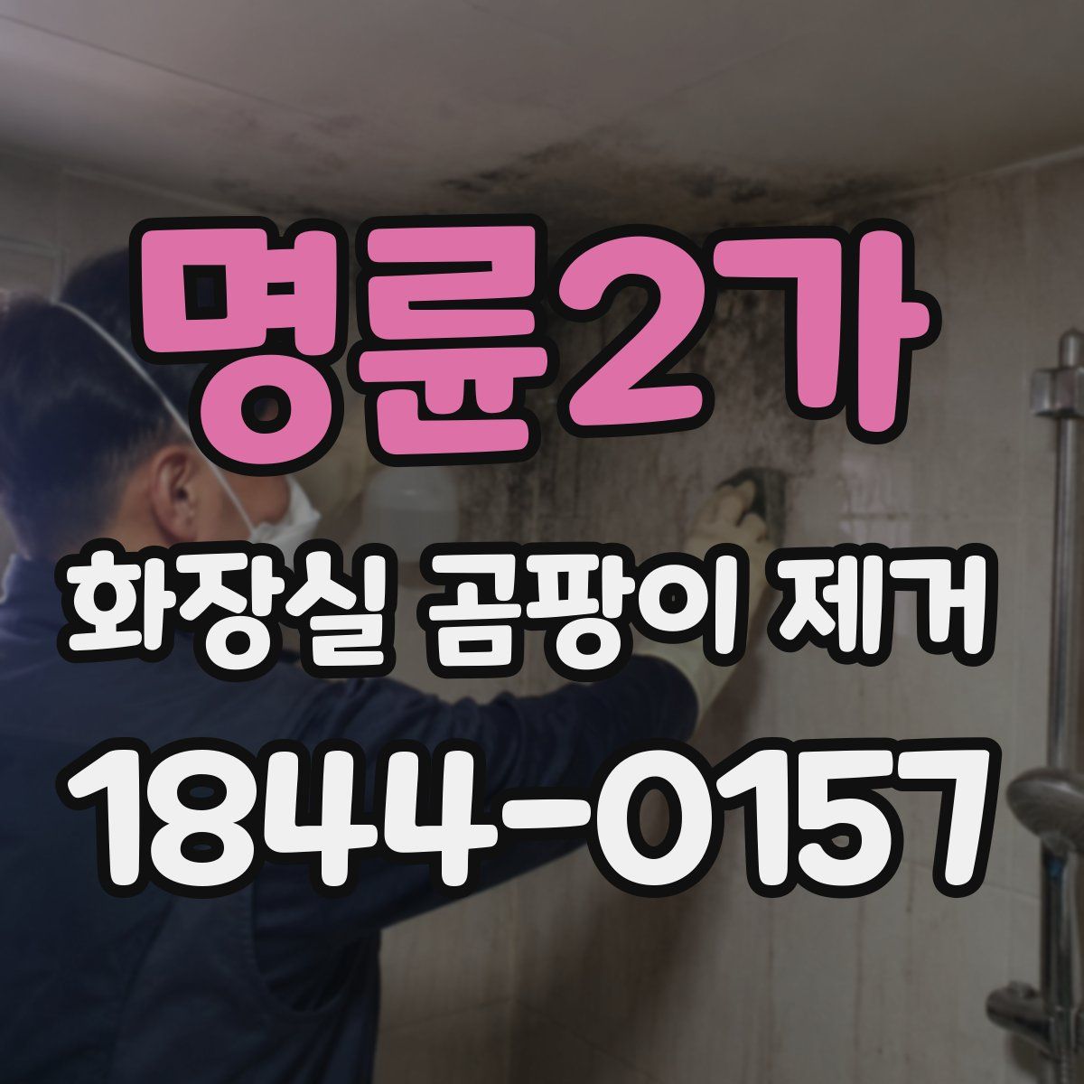 명륜2가 화장실 곰팡이 제거