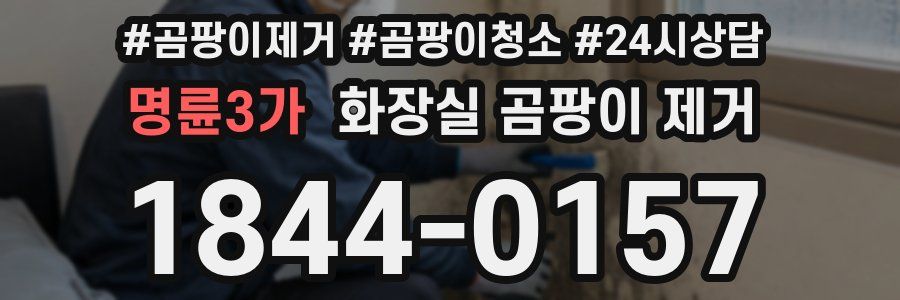 명륜3가 화장실 곰팡이 제거