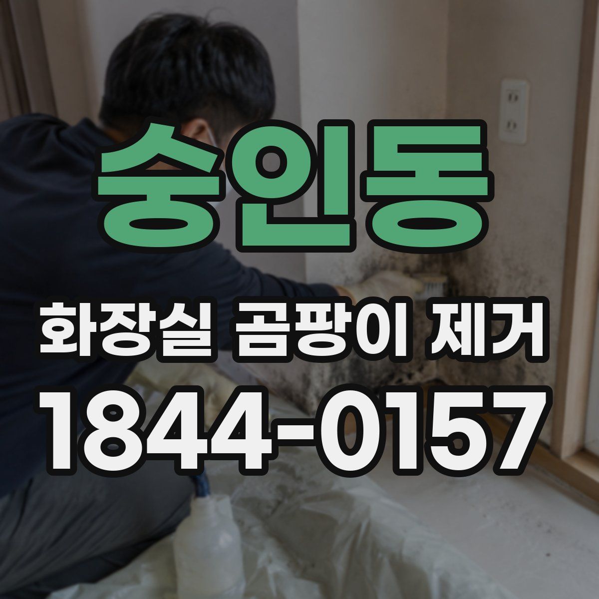 숭인동 화장실 곰팡이 제거
